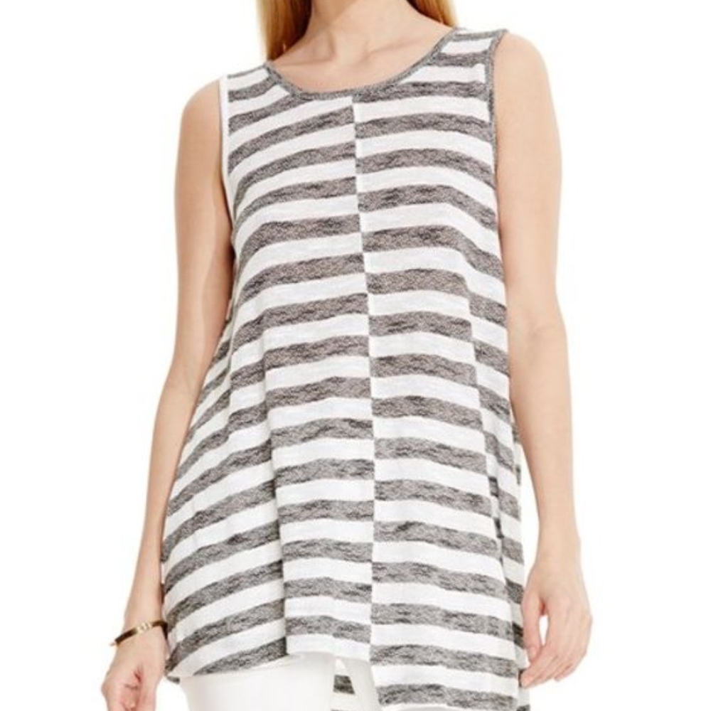 Two by Vince Camuto Bold Stripe Swing Tank